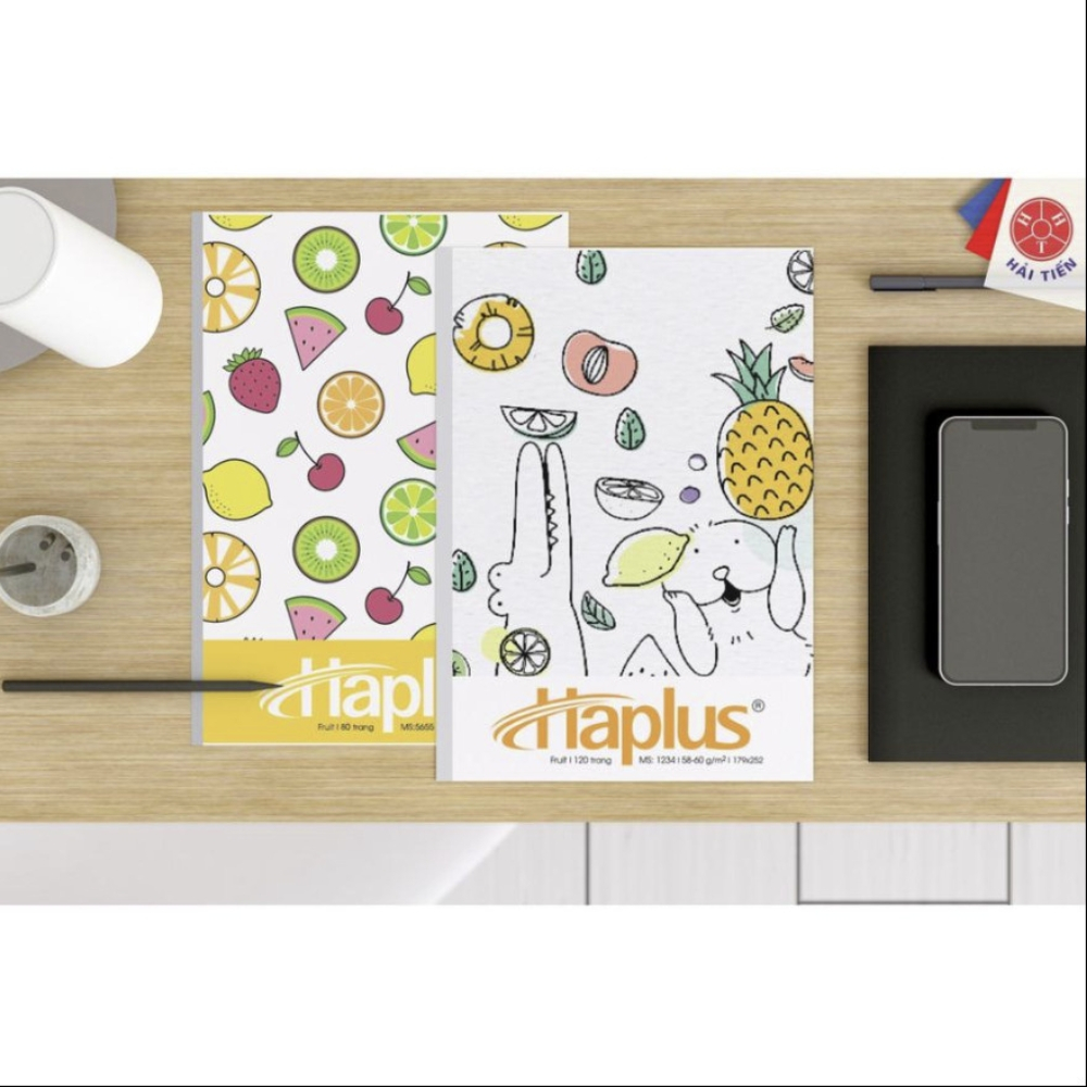 Vở Kẻ Ngang Hải Tiến Haplus Fruit