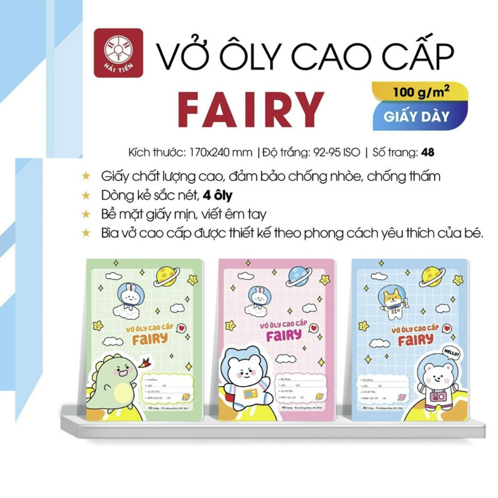 Vở 4 Ôly Cao Cấp Fairy MS : 1862 )