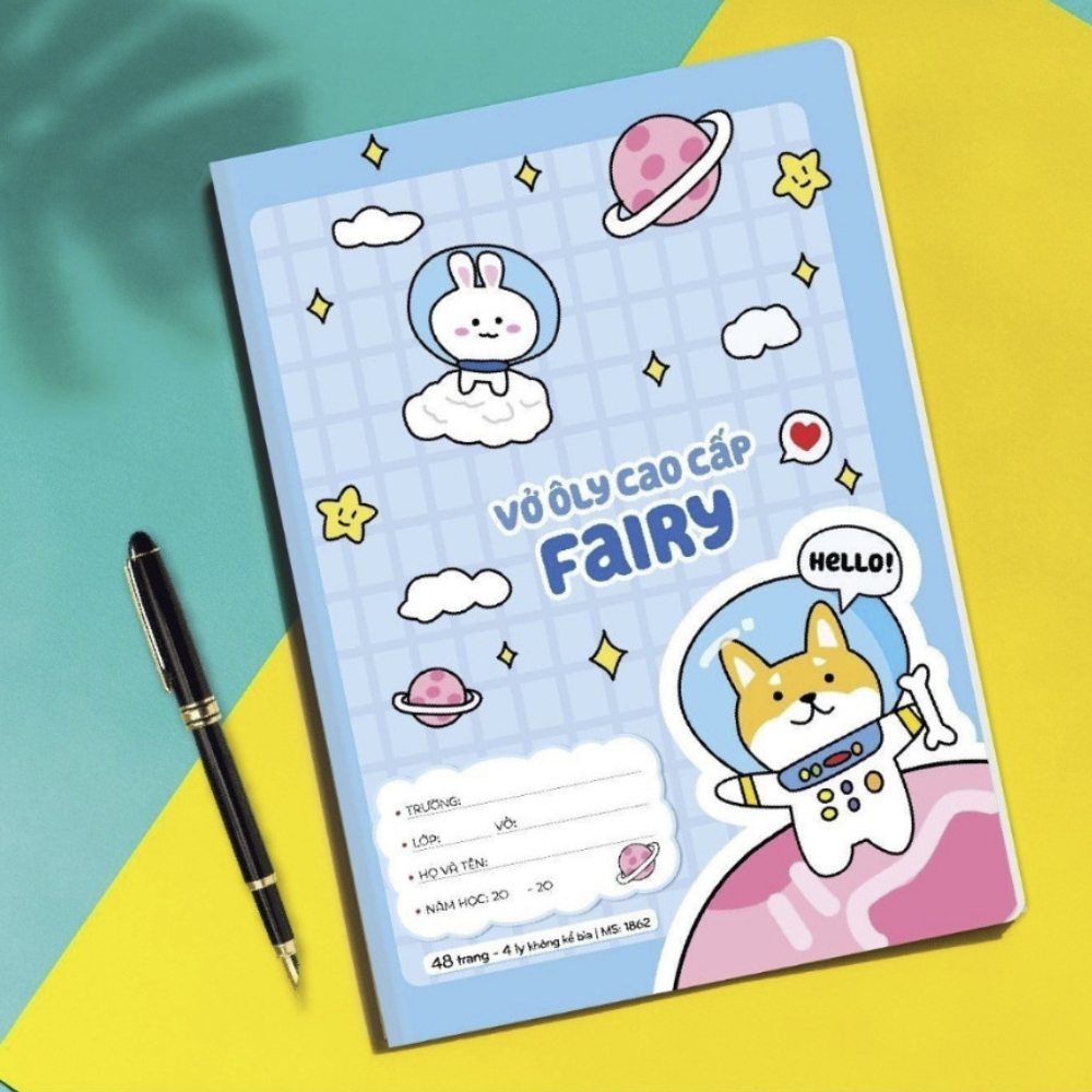 Vở 4 Ôly Cao Cấp Fairy MS : 1862 )