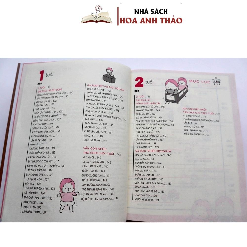 Sách - Những Trò Chơi Giúp Trẻ 0 - 2 Tuổi Phát Triển Toàn Diện Thể Chất Và Tâm Hồn