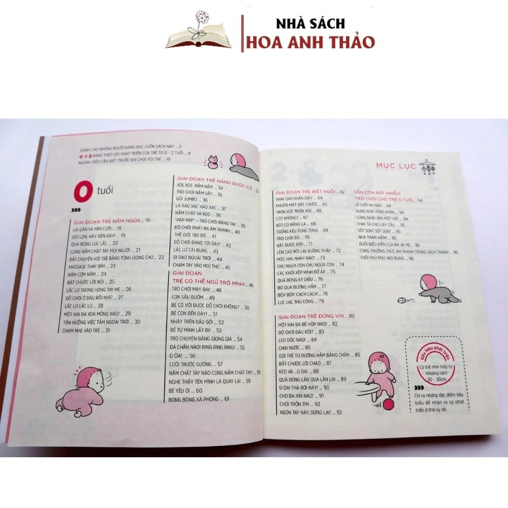 Sách - Những Trò Chơi Giúp Trẻ 0 - 2 Tuổi Phát Triển Toàn Diện Thể Chất Và Tâm Hồn
