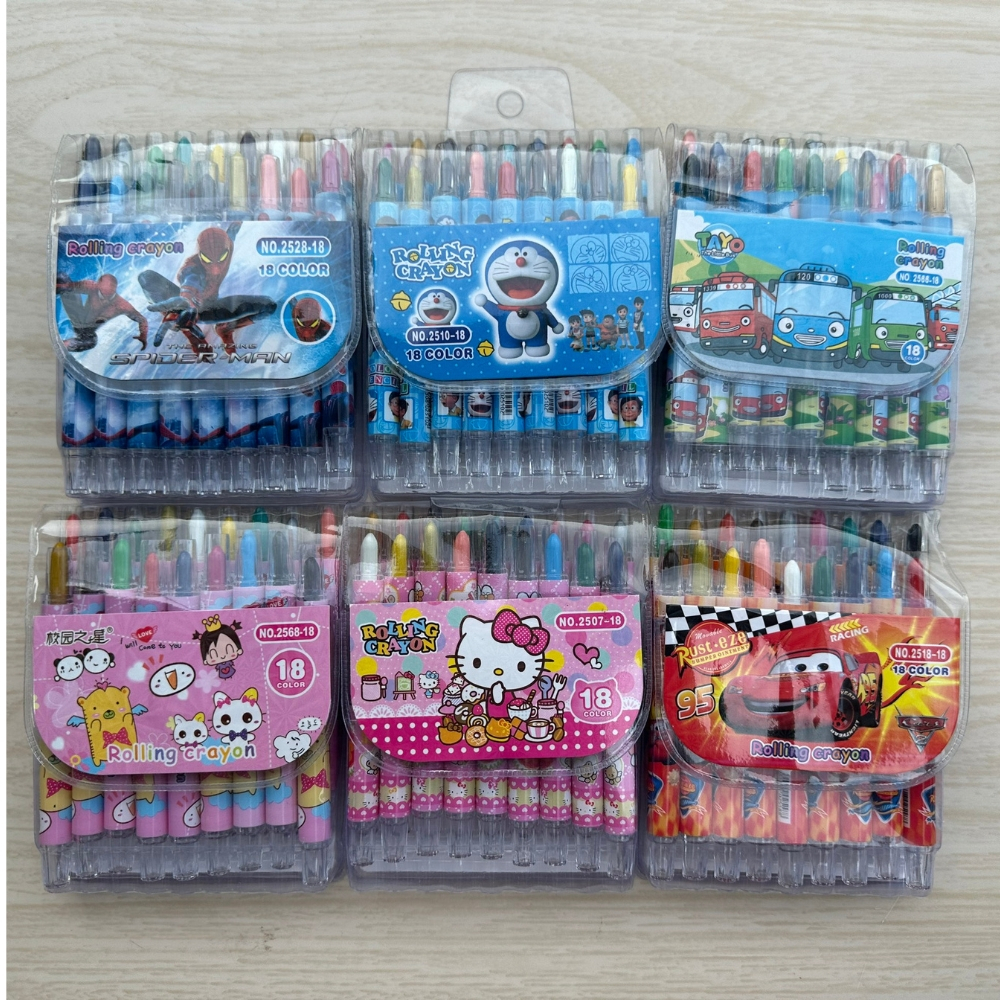 Sáp Vặn 12 - 18 - 24 Màu