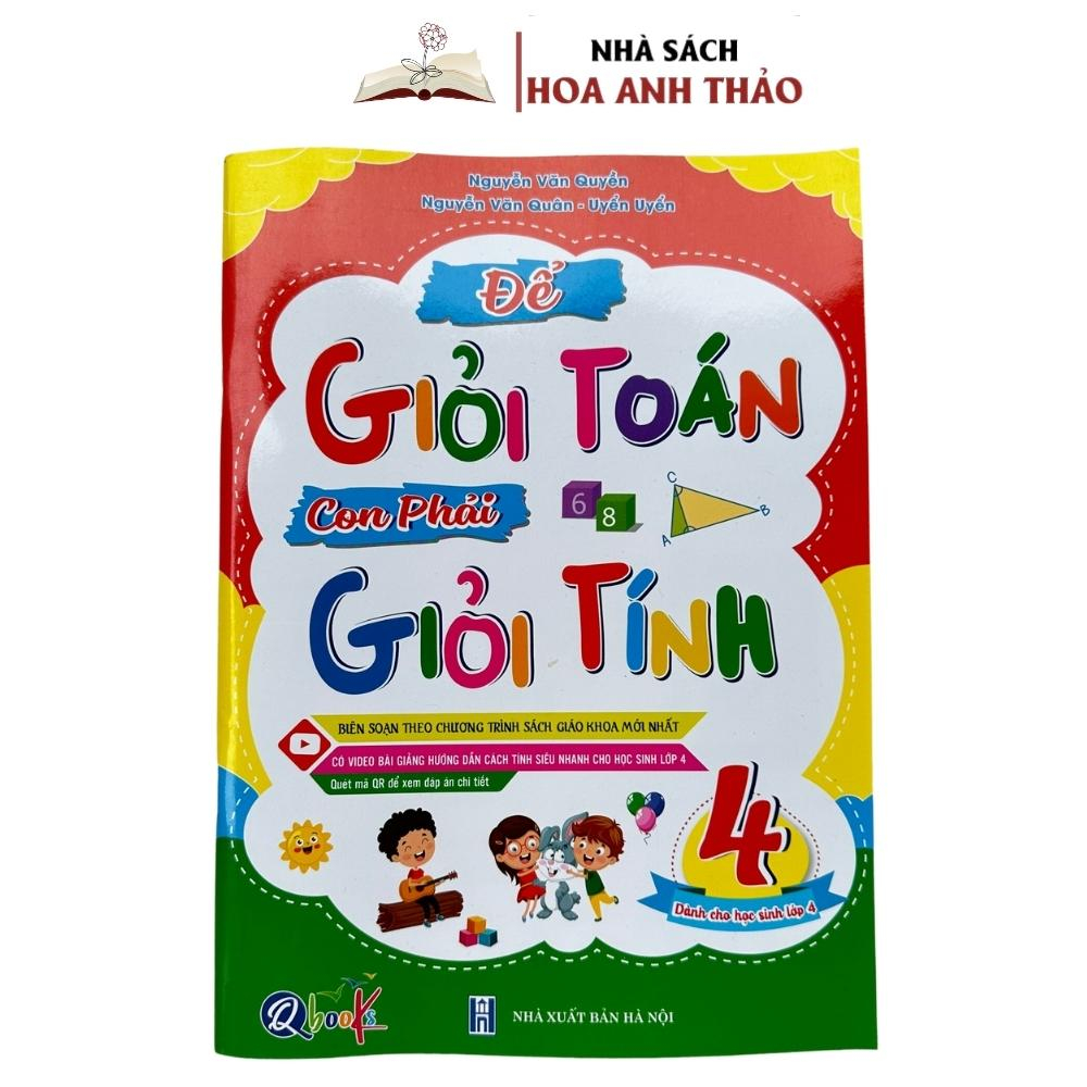 Sách - Để Giỏi Toán Con Phải Giỏi Tính