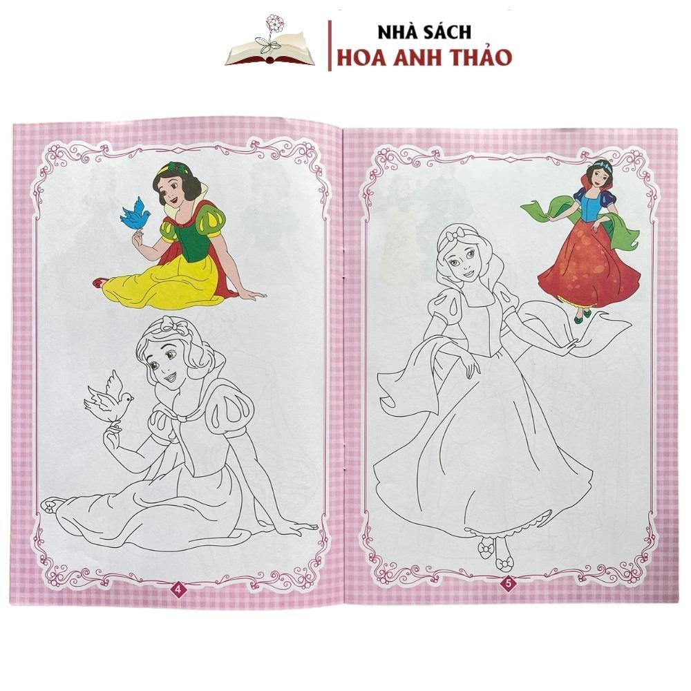 Sách - Tô Màu Siêu Nhân Công Chúa Dành Cho Bé Từ 3 Tuổi (Bộ 6 Quyển )