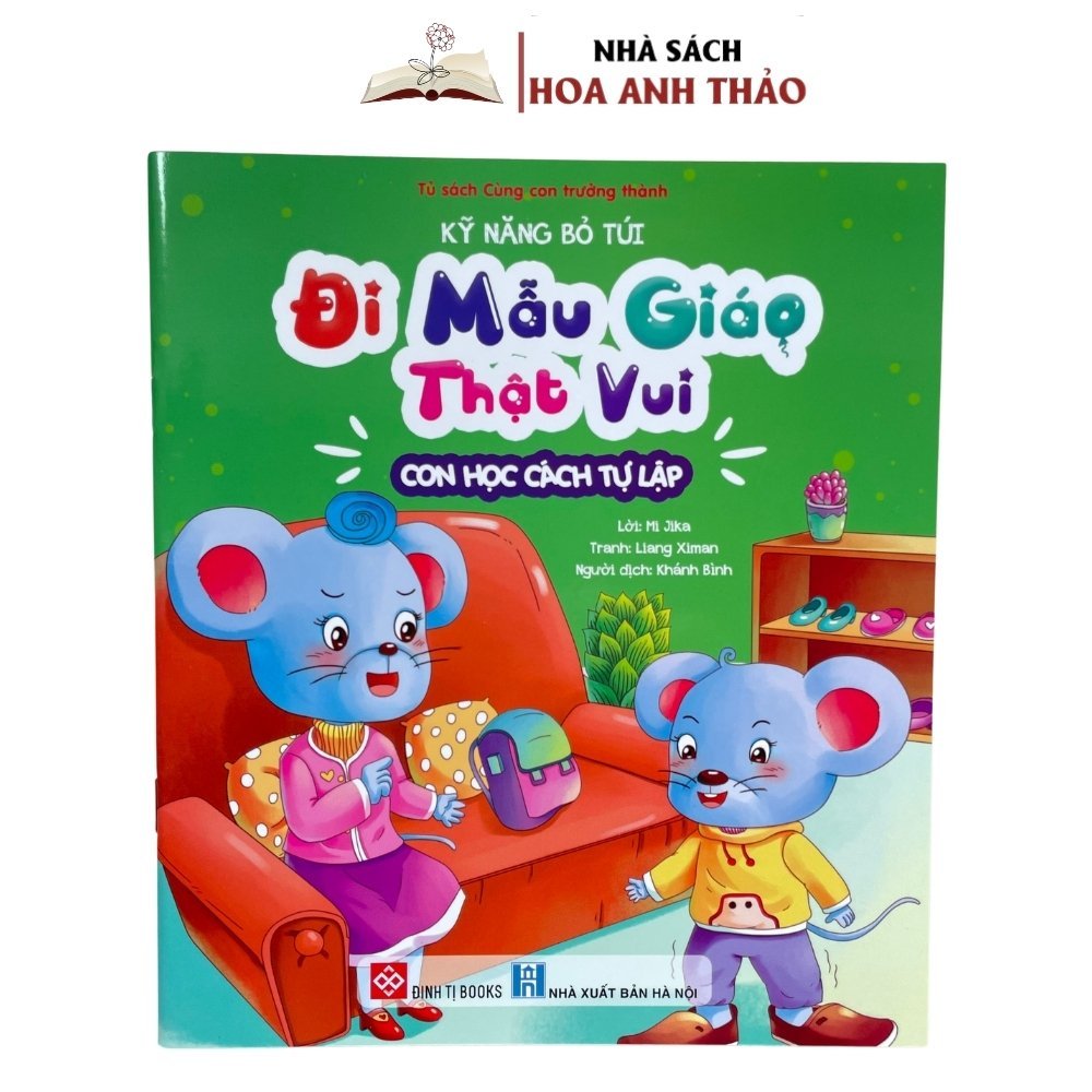 Sách thiếu nhi - Kỹ năng bỏ túi - đi mẫu giáo thật vui - lẻ cuốn