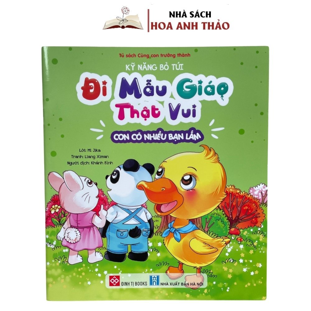 Sách thiếu nhi - Kỹ năng bỏ túi - đi mẫu giáo thật vui - lẻ cuốn