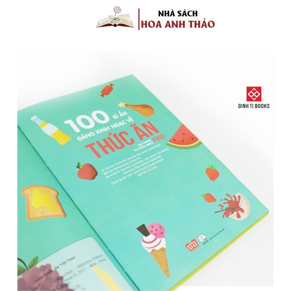 Sách - 100 bí ẩn đáng kinh ngạc -  Cho trẻ từ 6 tuổi - Đinh Tị Books