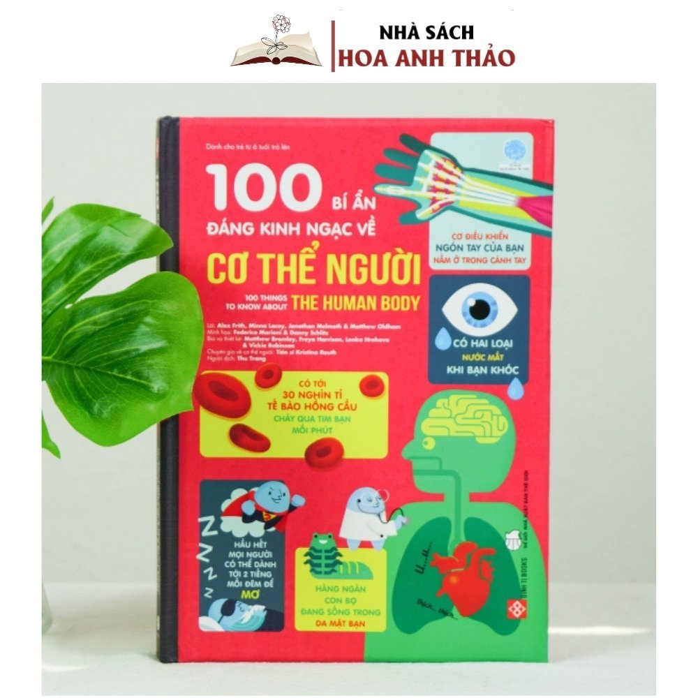 Sách - 100 bí ẩn đáng kinh ngạc -  Cho trẻ từ 6 tuổi - Đinh Tị Books