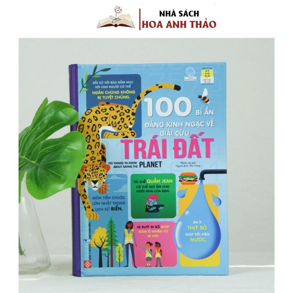 Sách - 100 bí ẩn đáng kinh ngạc -  Cho trẻ từ 6 tuổi - Đinh Tị Books