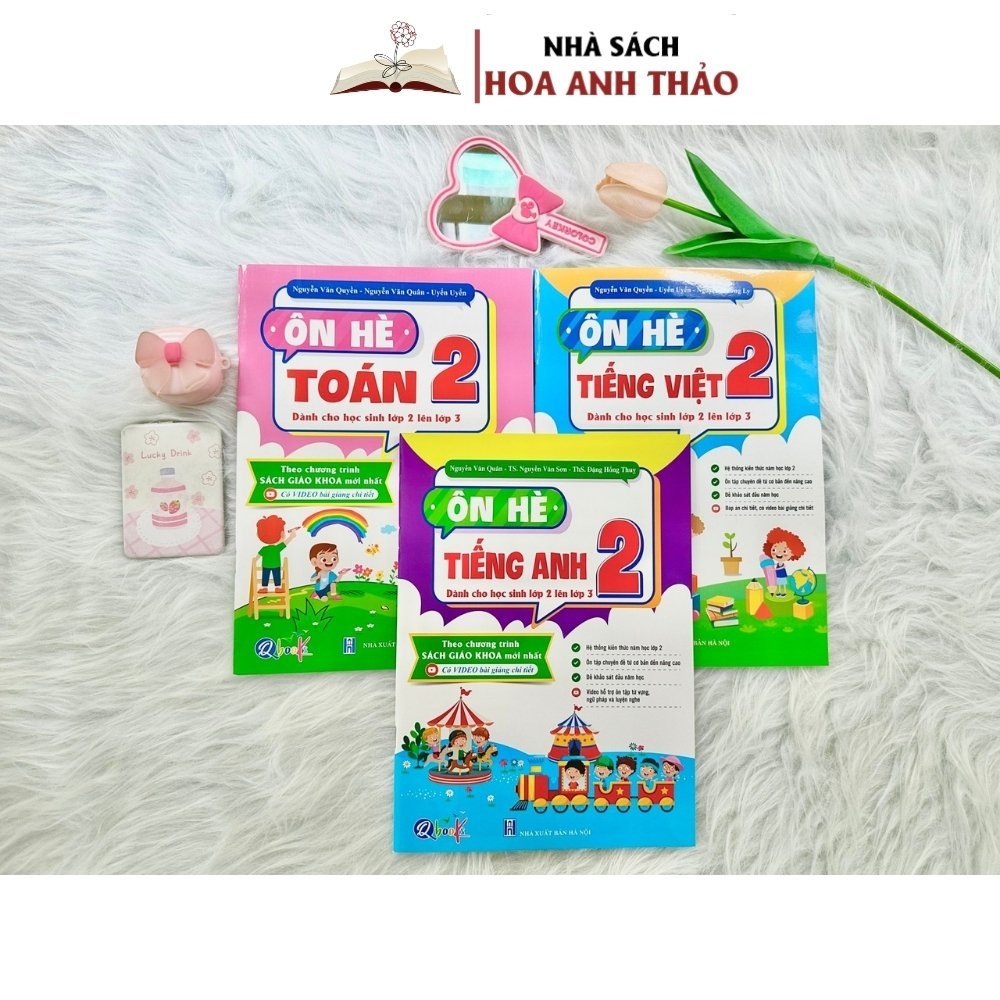 Sách - Bài Tập Ôn Hè Toán và Tiếng Việt 2 - Dành cho học sinh lớp 2 lên 3