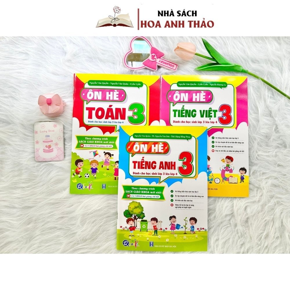 Bài Tập Ôn Hè Toán và Tiếng Việt 3