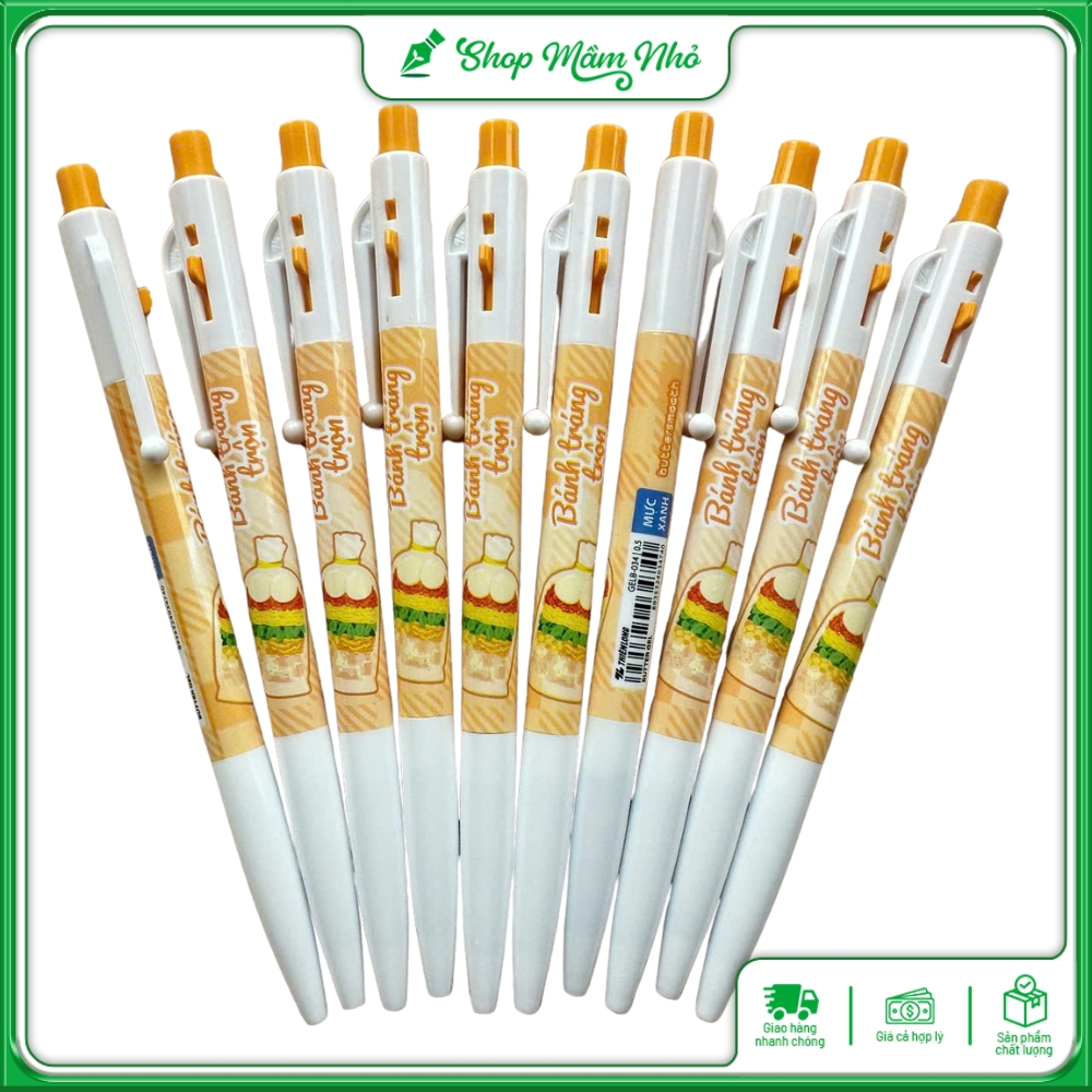 Bút GelB-034 Thiên Long mực xanh