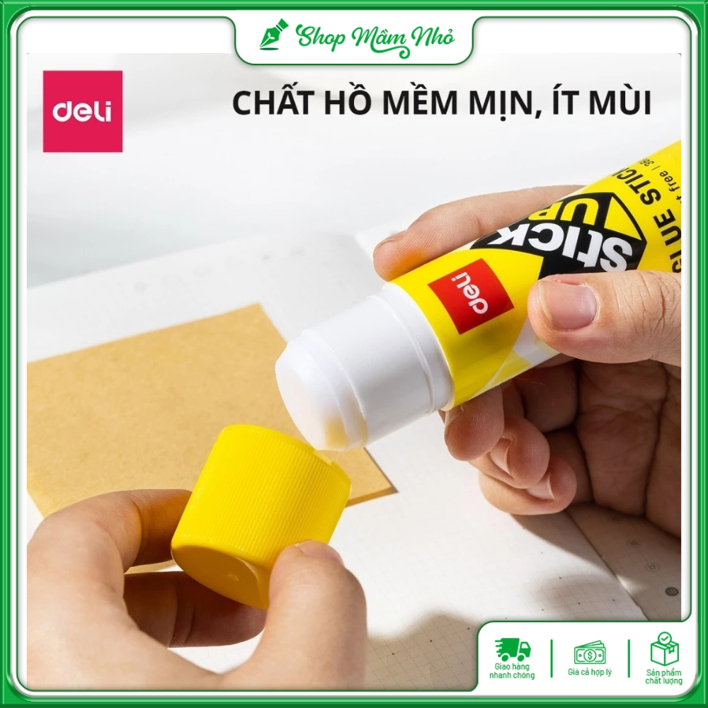Hồ khô keo dán giấy học sinh A212-VN - 8g khô nhanh siêu dính - hàng chính hãng