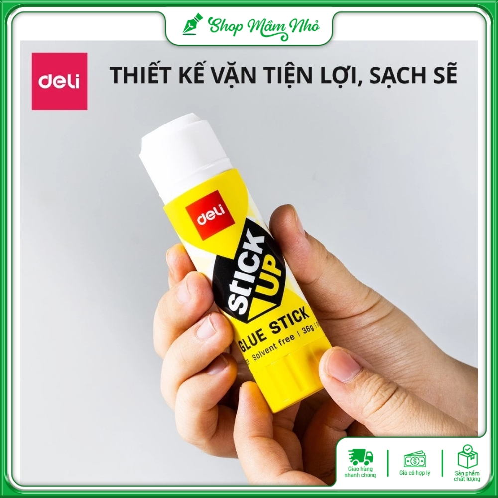 Hồ khô keo dán giấy học sinh A212-VN - 8g khô nhanh siêu dính - hàng chính hãng