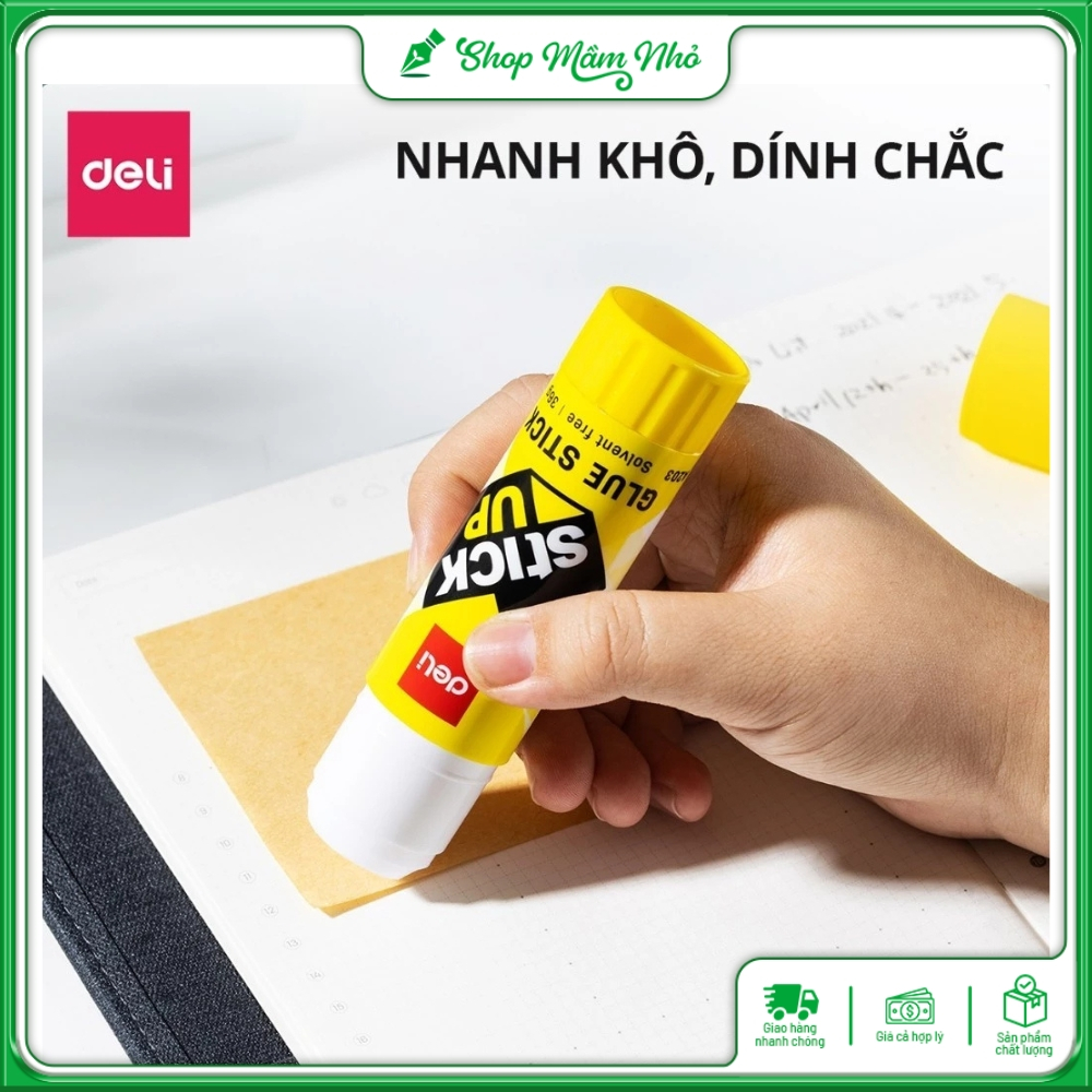 Hồ khô keo dán giấy học sinh A212-VN - 8g khô nhanh siêu dính - hàng chính hãng