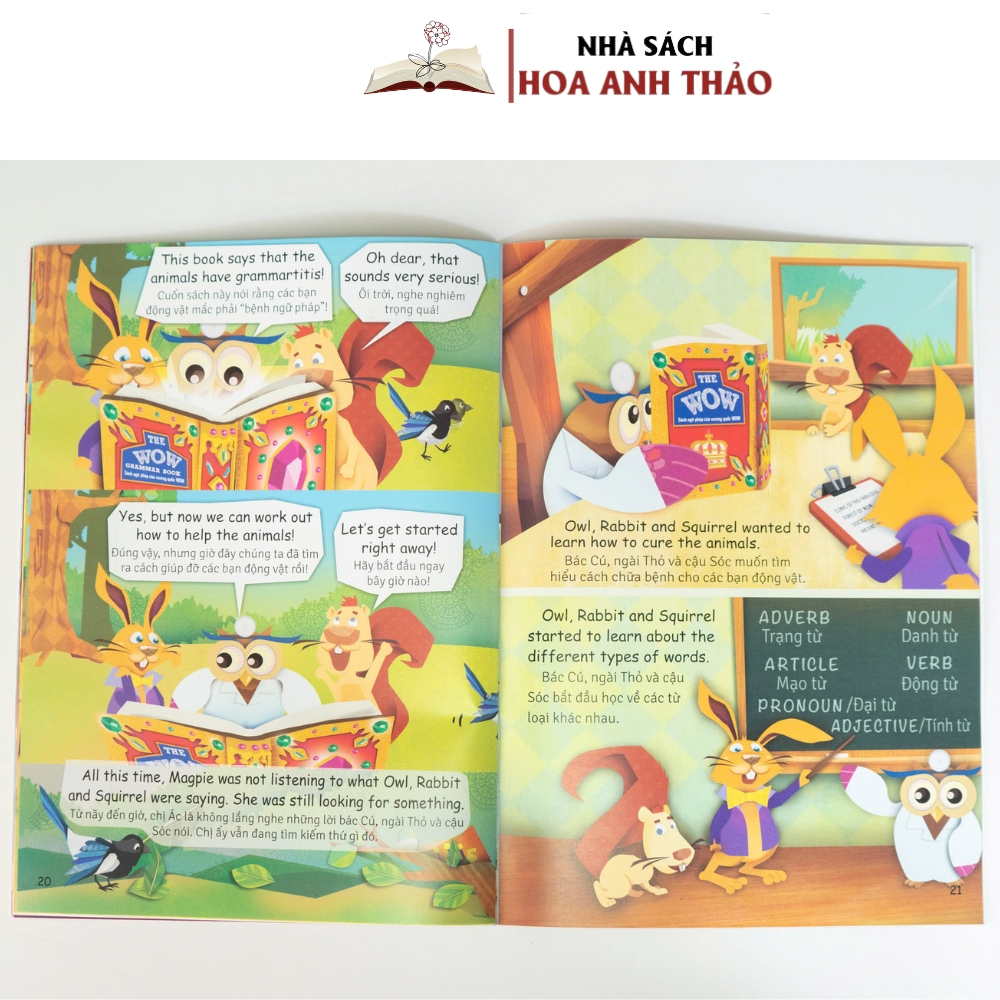 Combo 10 quyển Học ngữ pháp tiếng anh qua các câu chuyện