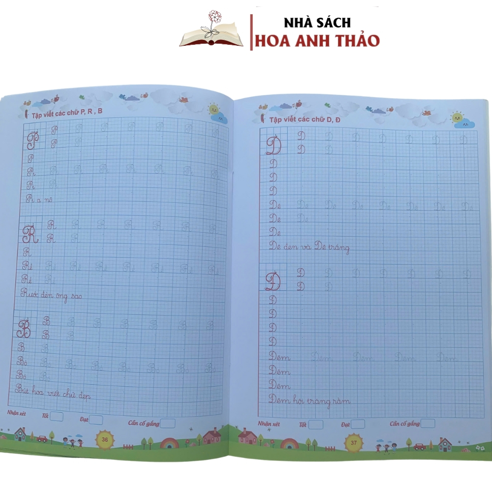 Sách - Vở rèn chữ cỡ nhỏ - Luyện chữ cỡ nhỏ chuẩn 3/4 li cho học sinh tiểu học và người yêu chữ