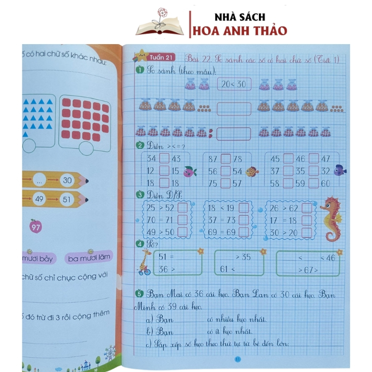 Sách - Vở ô li bài tập tăng cường toán và tiếng việt tăng cường lớp 1 tập 2 - Kết nối tri thức