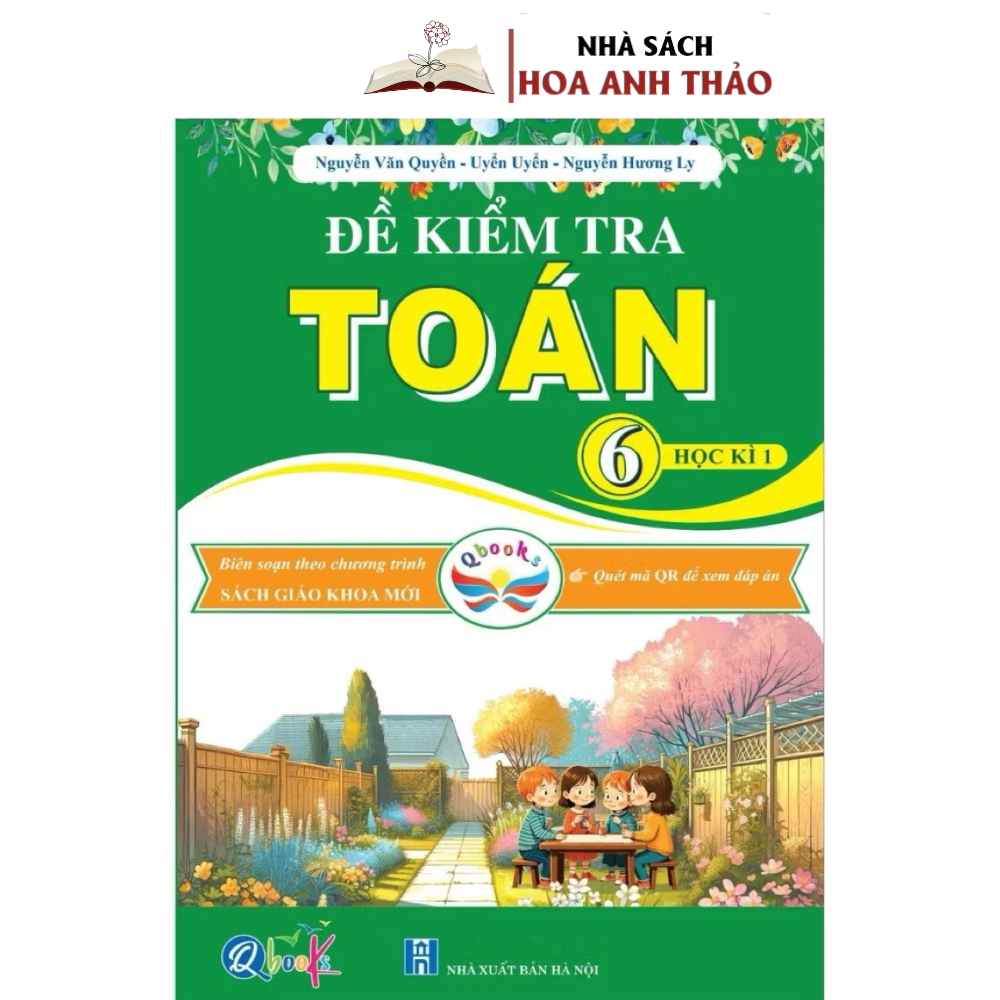 Sách - Bài tập tuần và đề kiểm tra toán lớp 6 tập 1, tập 2 - Cánh diều