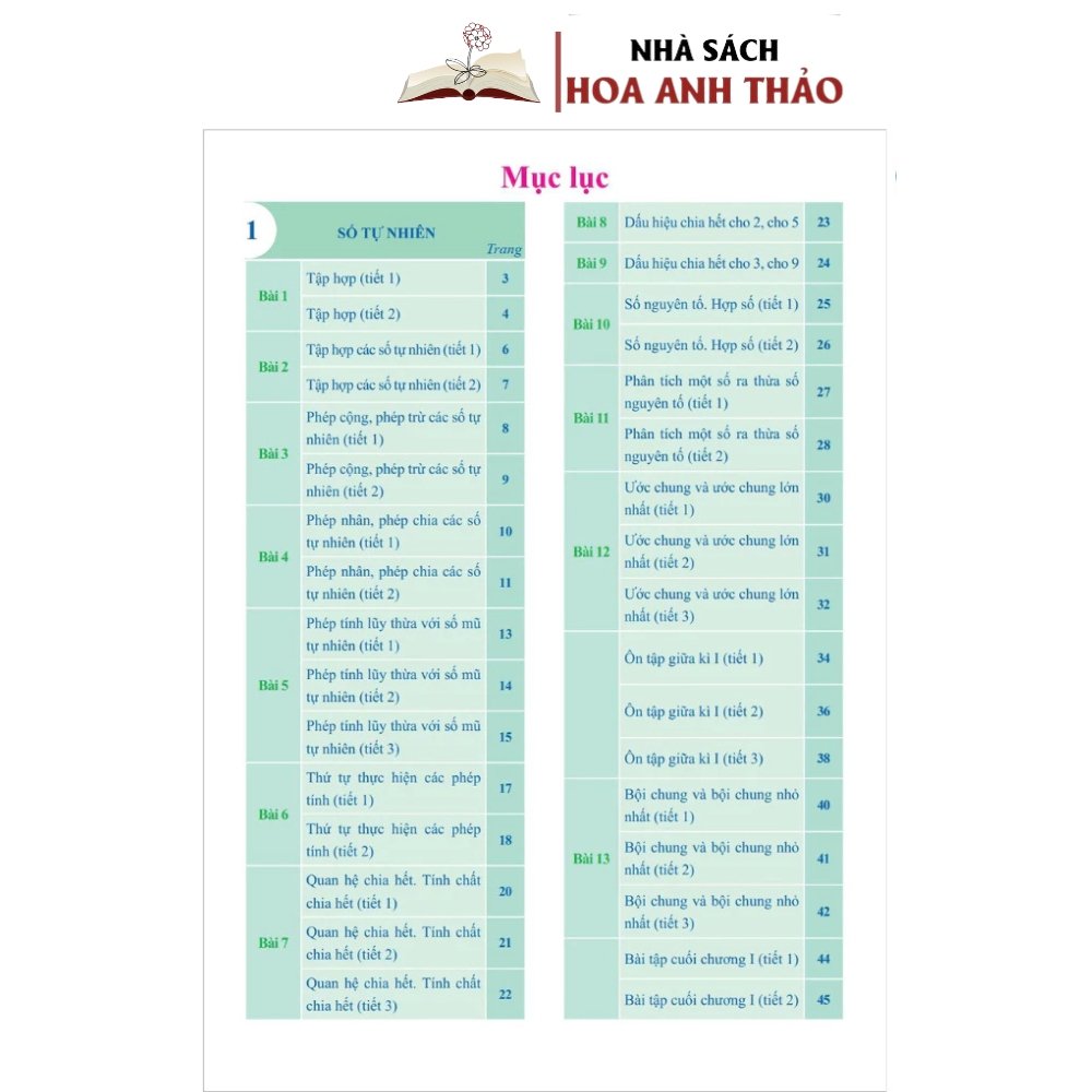 Sách - Bài tập hàng ngày toán lớp 6 tập 1, tập 2 - Cánh diều - 1 cuốn