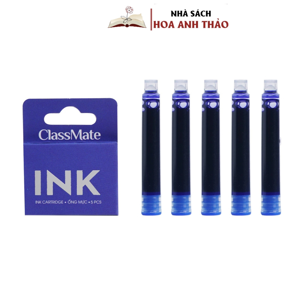 Vỉ 5 ống mực bút máy classmate INK CL-IC101