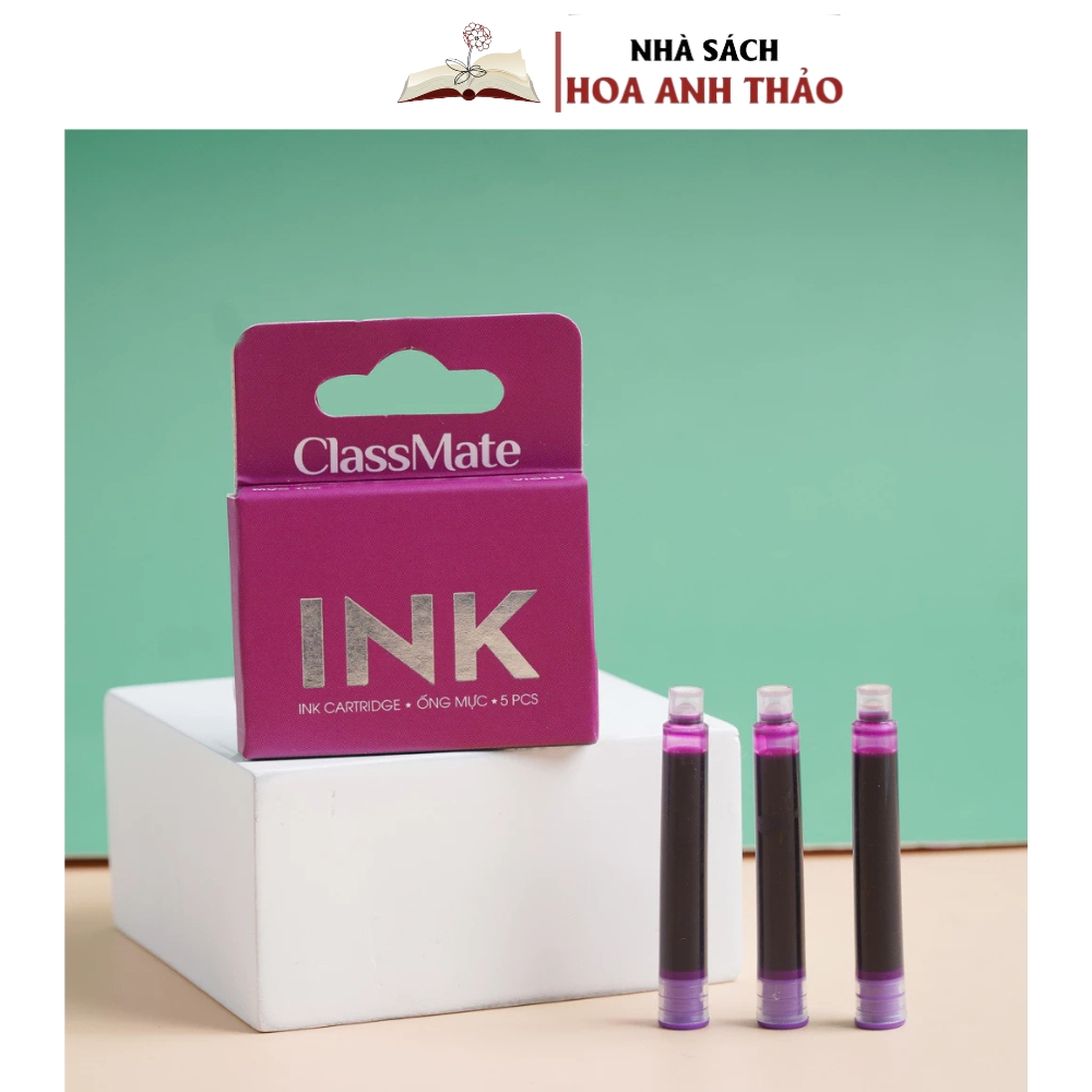 Vỉ 5 ống mực bút máy classmate INK CL-IC101