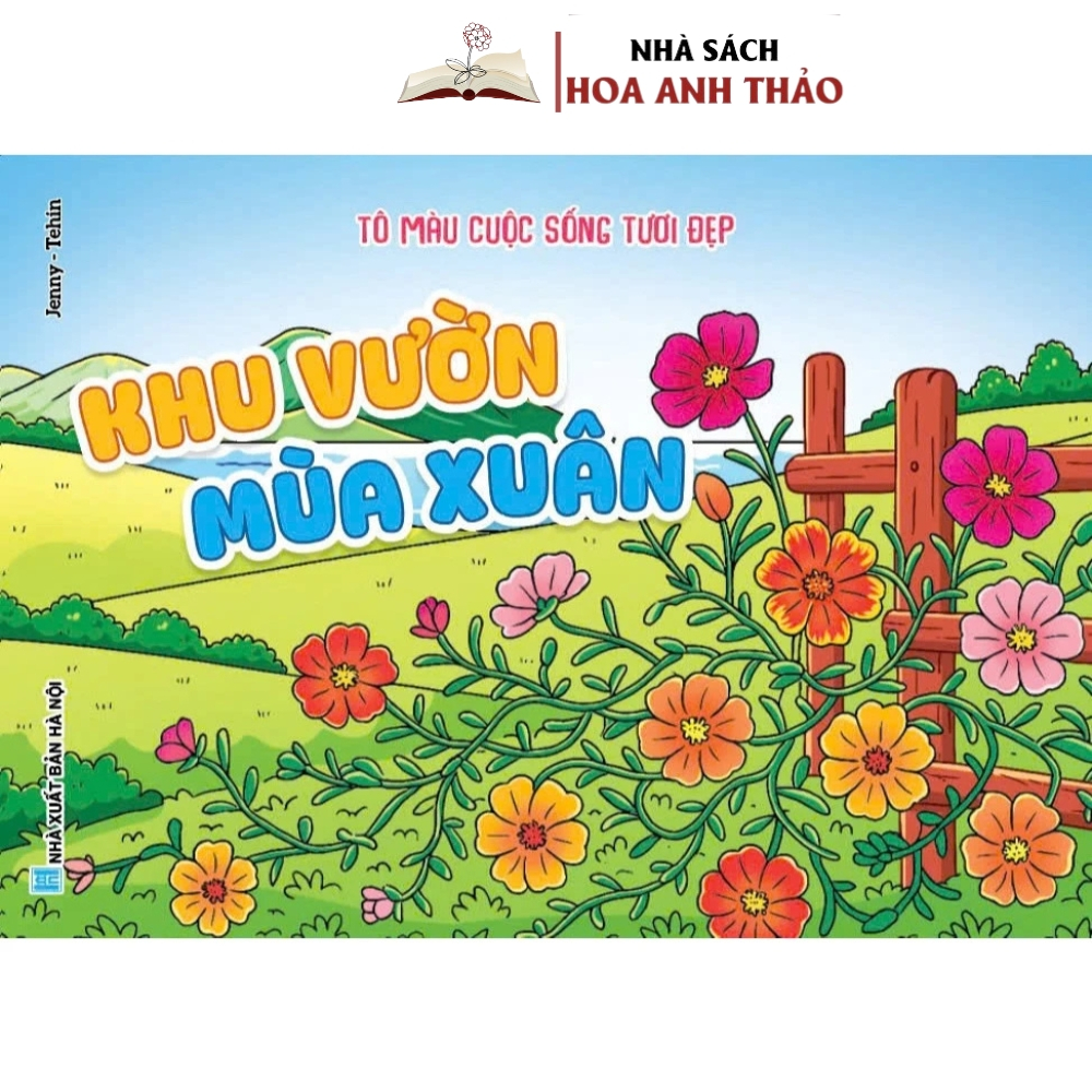 Sách tô màu cuộc sống - Tô màu xả xì chét