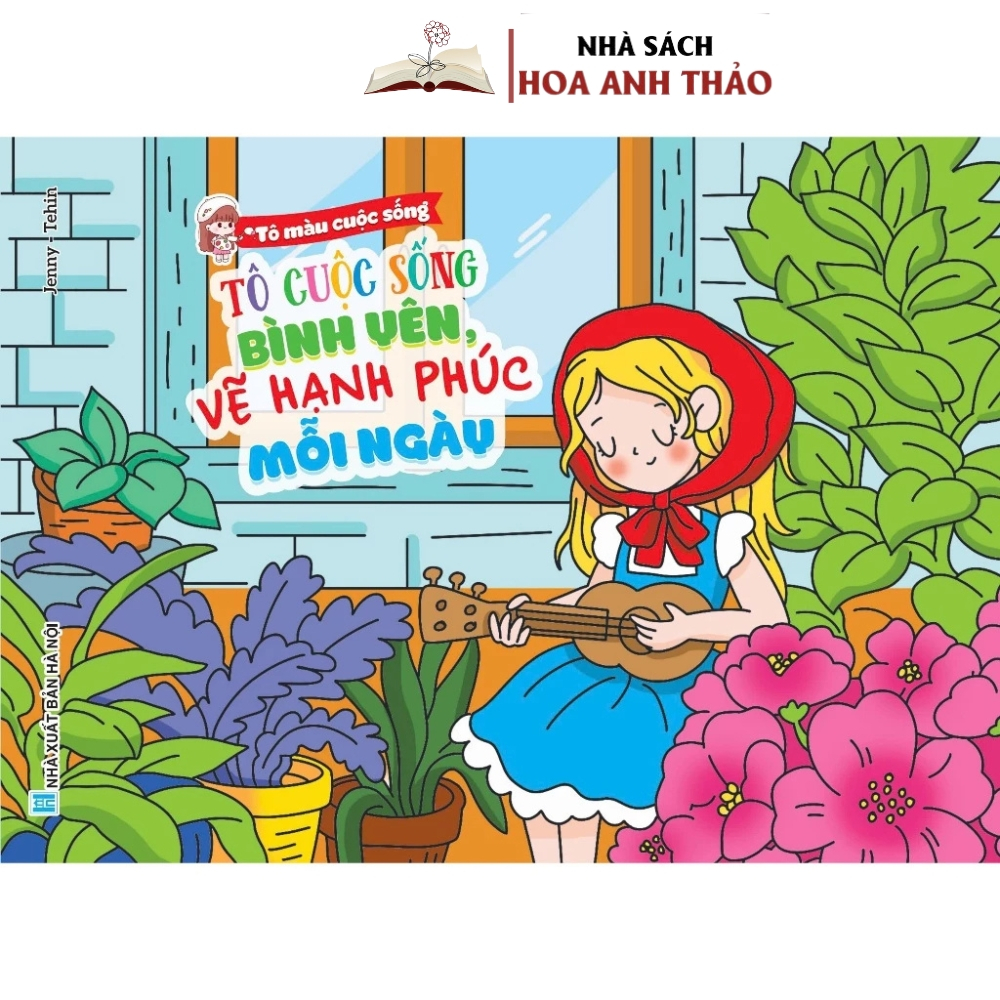 Sách tô màu cuộc sống - Tô màu xả xì chét