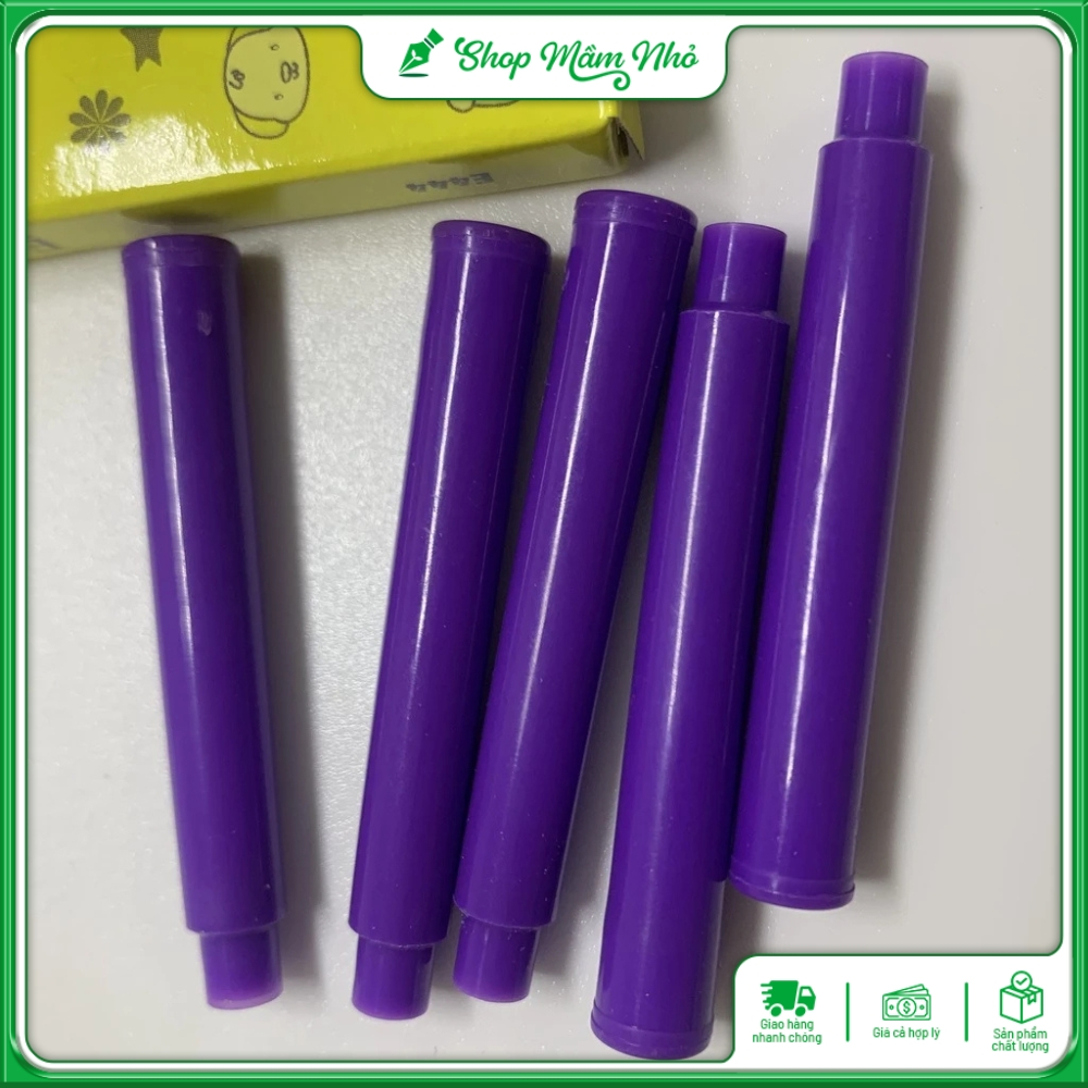 Vỉ 5 ống mực tẩy xoá Eras E444 đầu cắm 3.4mm dùng cho các loại bút máy xoá có gắn đầu tẩy - Hàng chính hãng