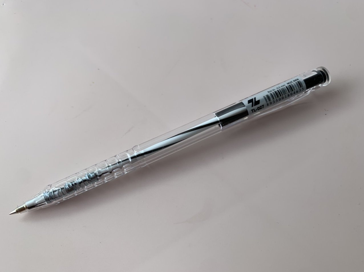 Bút bi Thiên Long TL-027 4 màu mực xanh- đỏ-đen-tím