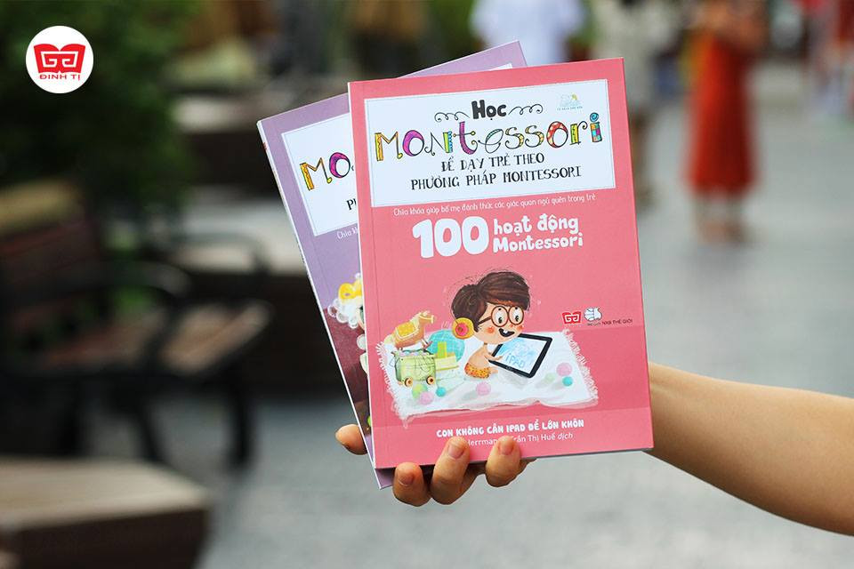 Combo 4 quyển Học Montessori để Dạy trẻ theo phương pháp Montessori 100 hoạt động Montessori