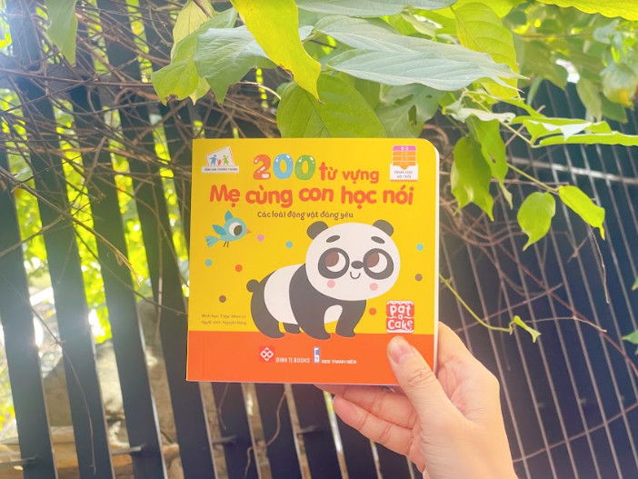 Combo 2 quyển 200 Từ Vựng Mẹ Cùng Con Học nói