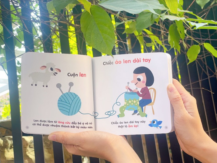 Combo 2 quyển 200 Từ Vựng Mẹ Cùng Con Học nói