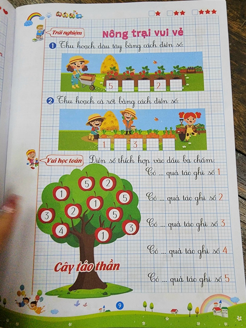 Bộ Vở Hành Trang 4 quyển Dành Cho Bé Vào Lớp 1 Luyện Đọc Luyện Viết Toán Tư Duy