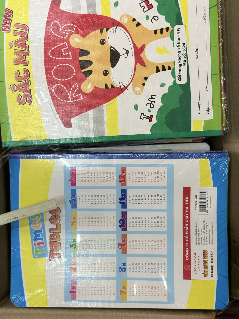 Vở oly sắc màu cao cấp Hải Tiến 48 trang - 4 oly