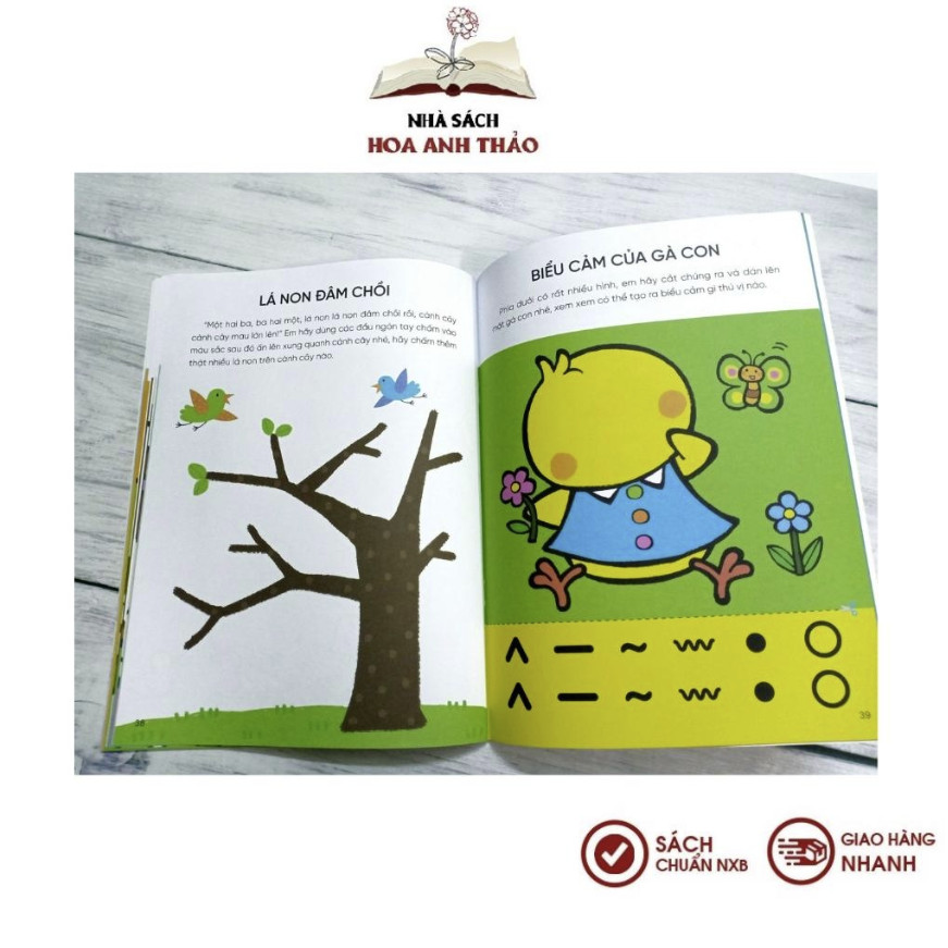 Combo 4 Sách Phát Triển IQ, Rèn Luyện Tư Duy Não Bộ (2 - 4 tuổi)