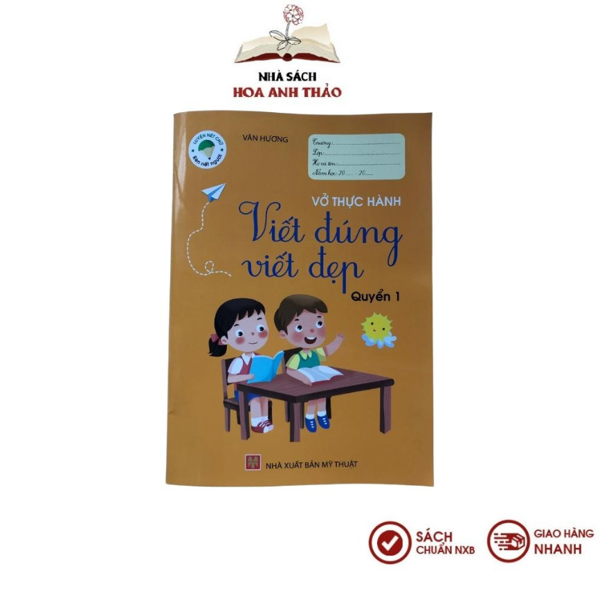 Vở thực hành viết đúng viết đẹp Quyển 1, Quyển 2