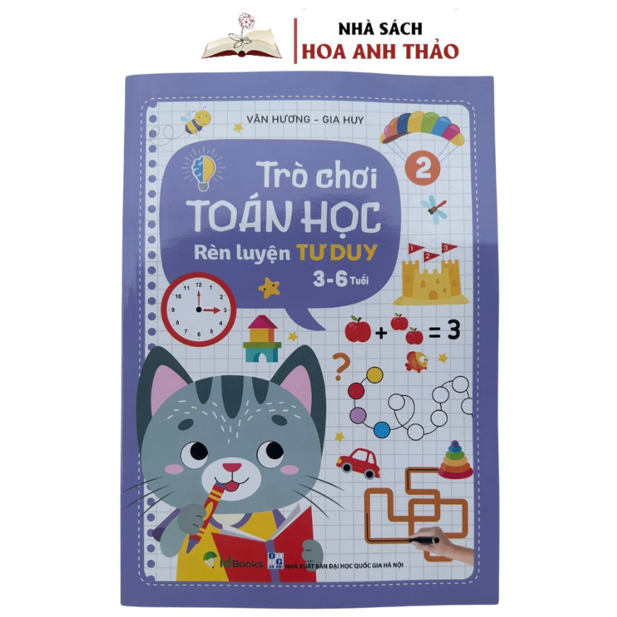 Trò Chơi Toán Học Rèn Luyện Tư Duy 3 - 6 Tuổi