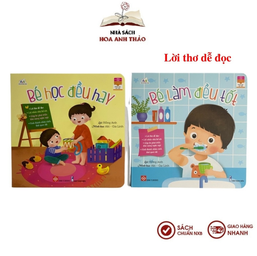 Combo 2 Sách - Bé Học Điều Hay - Bé Làm Điều Tốt