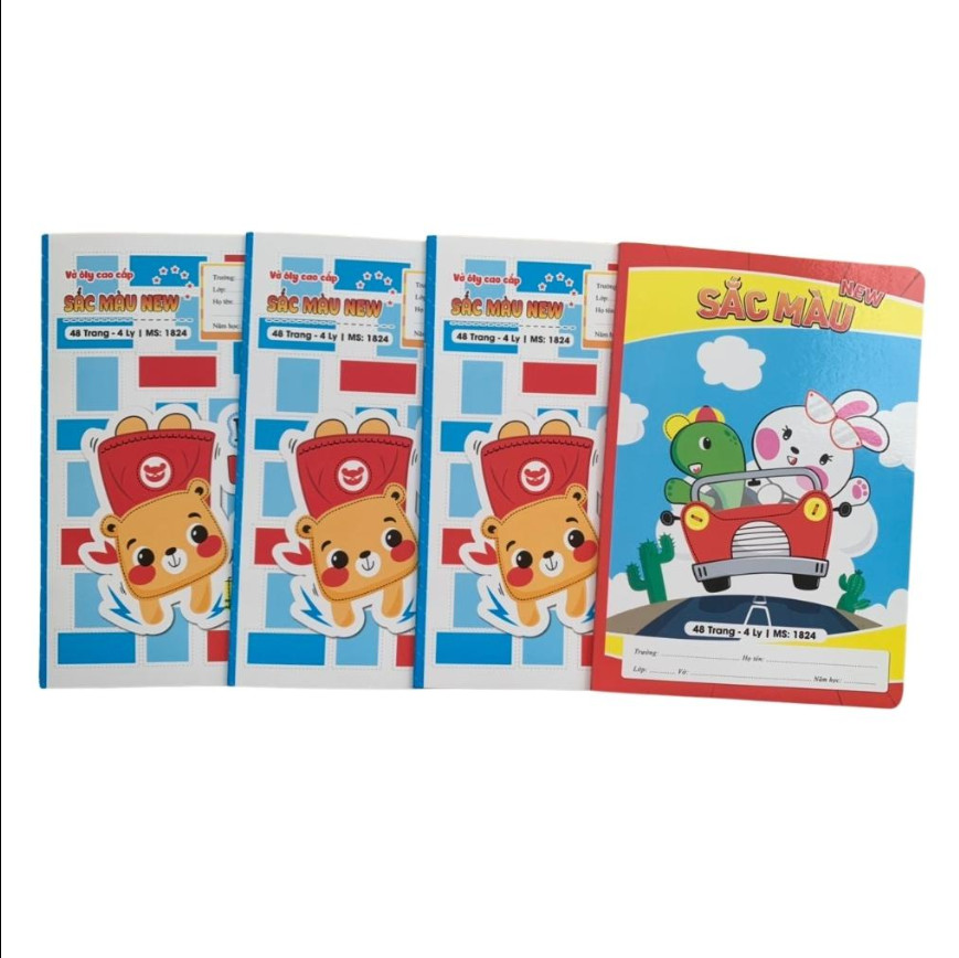 10 Vở oly sắc màu cao cấp Hải Tiến 48 trang - 4 oly