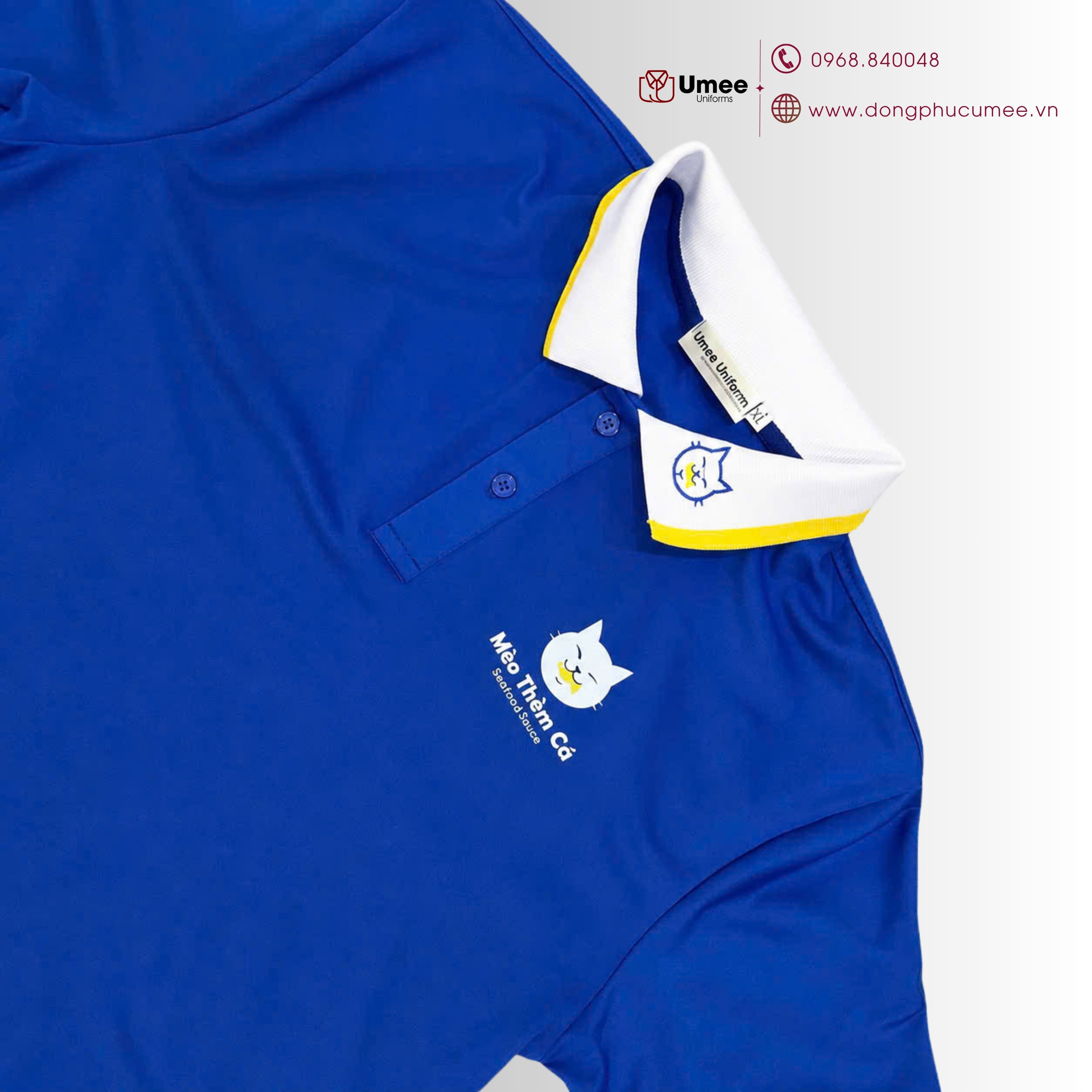Đồng phục nhà hàng hải sản - Mèo Thèm Cá - Umee Uniform