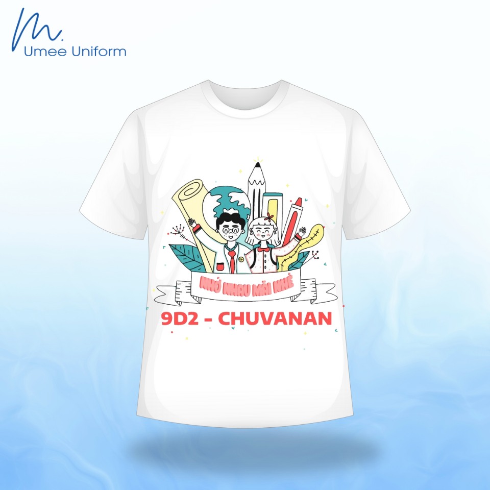 Đồng phục Áo lớp, áo trại mẫu 12