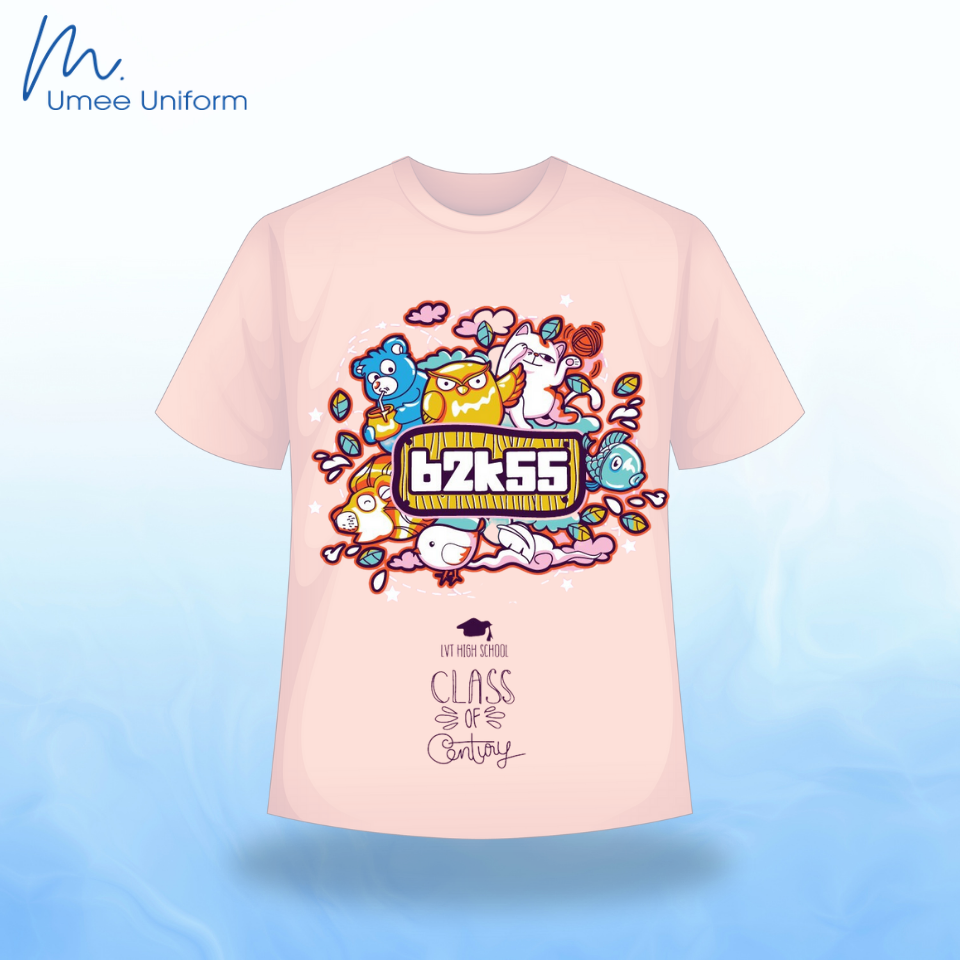 Đồng phục Áo lớp, áo trại mẫu 33