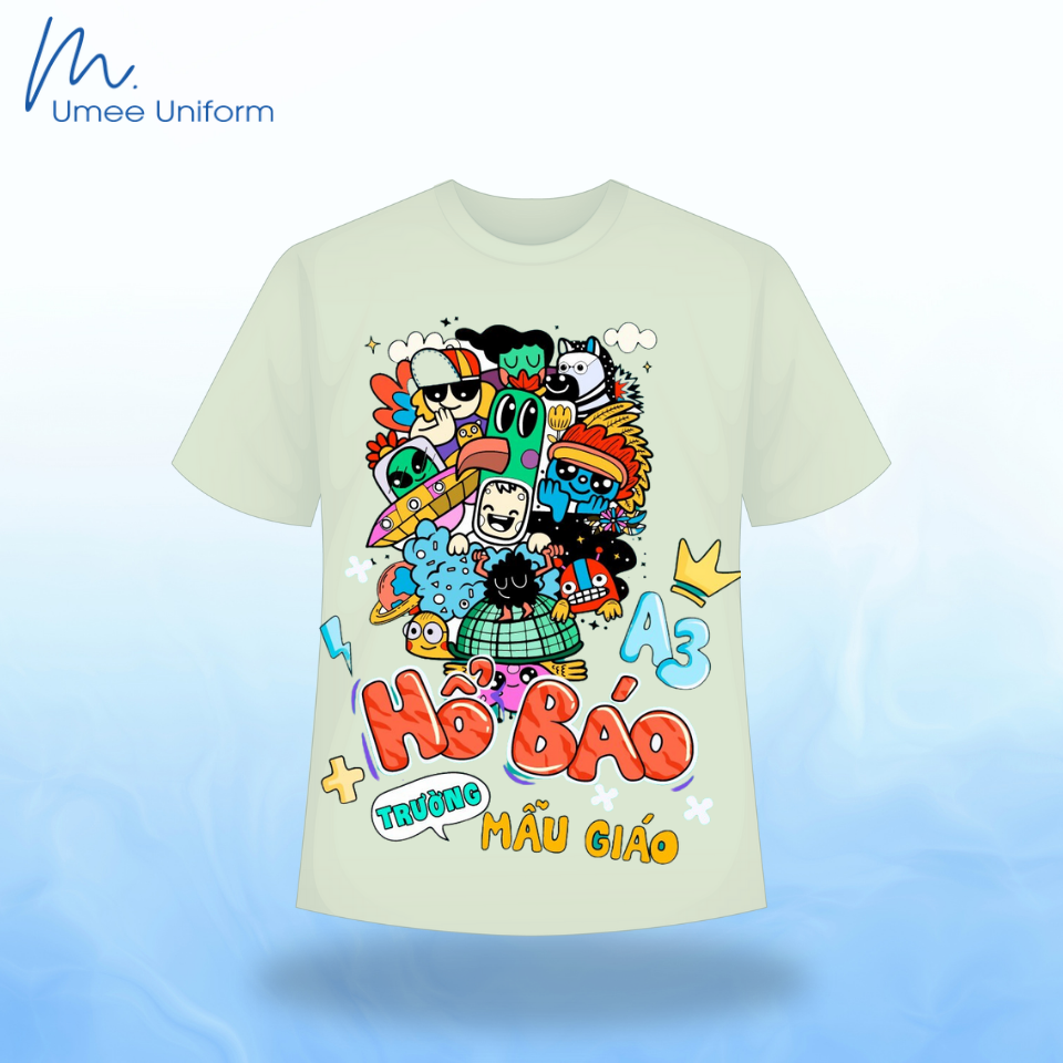 Đồng phục Áo lớp, áo trại mẫu 46