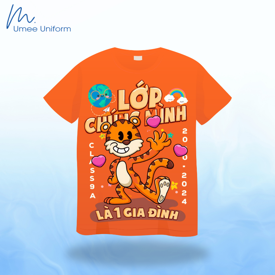 Đồng phục Áo lớp, áo trại mẫu 61