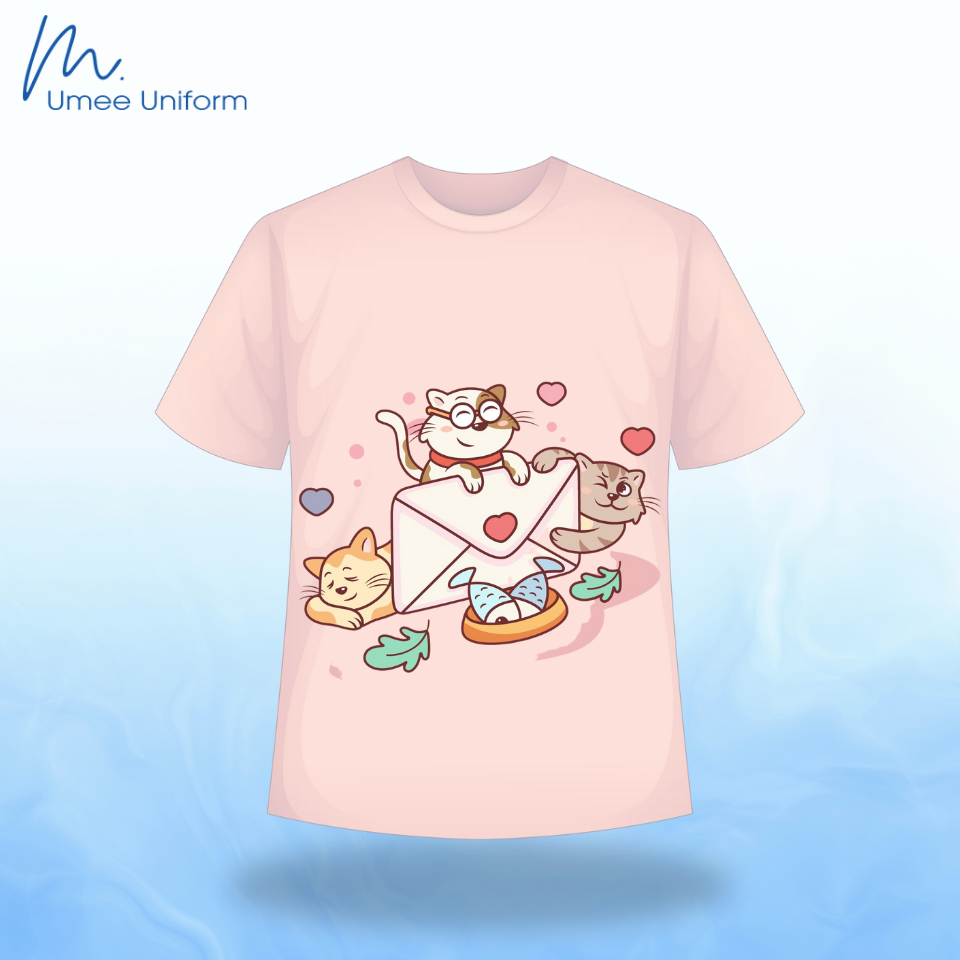 Đồng phục áo thun T-shirt mẫu 34