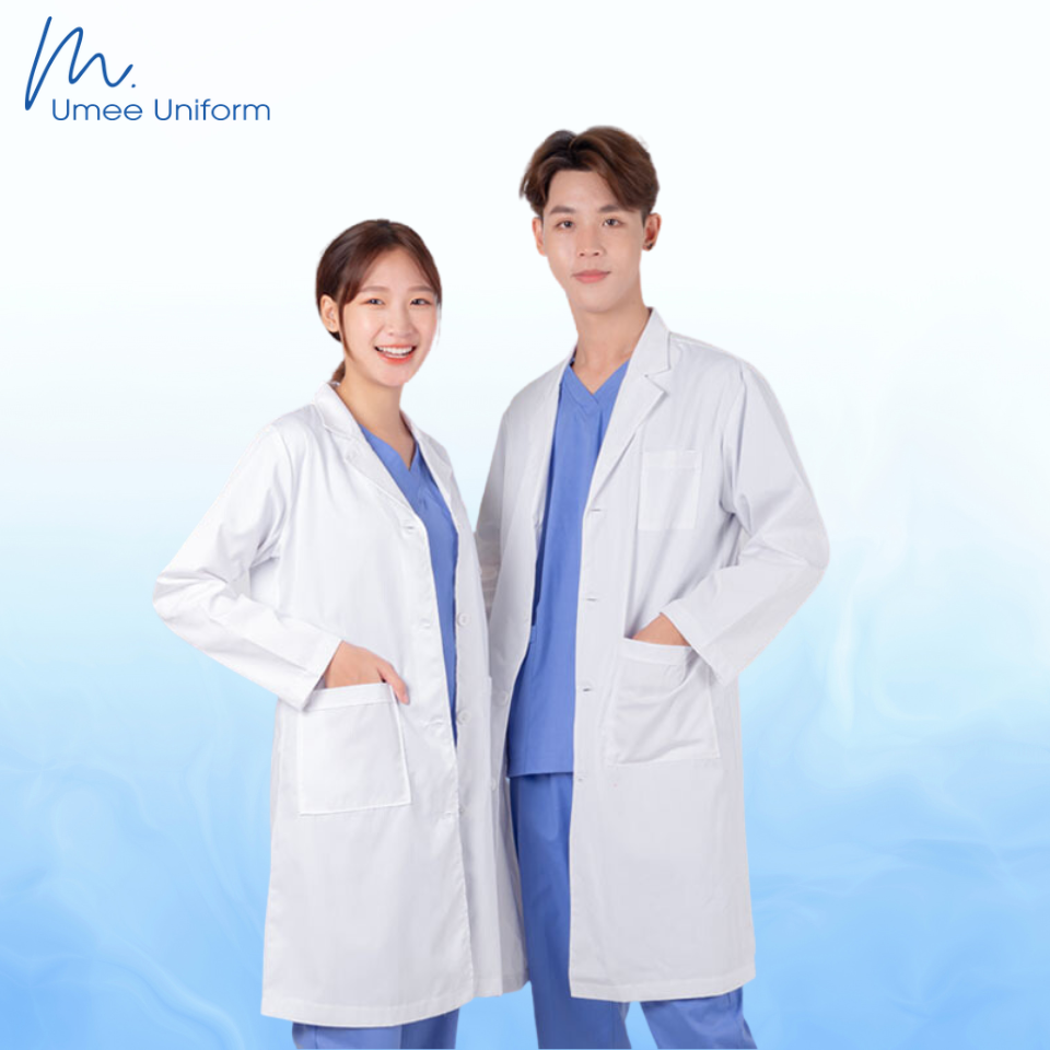 Đồng phục bệnh viện áo Blouse mẫu 02