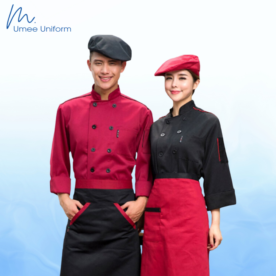 Đồng phục Nhà hàng, Khách sạn dành cho vị trí bếp mẫu 03