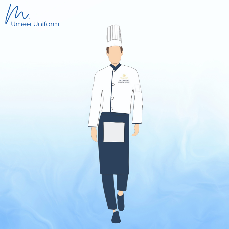 Đồng phục Nhà hàng, Khách sạn dành cho vị trí bếp trưởng