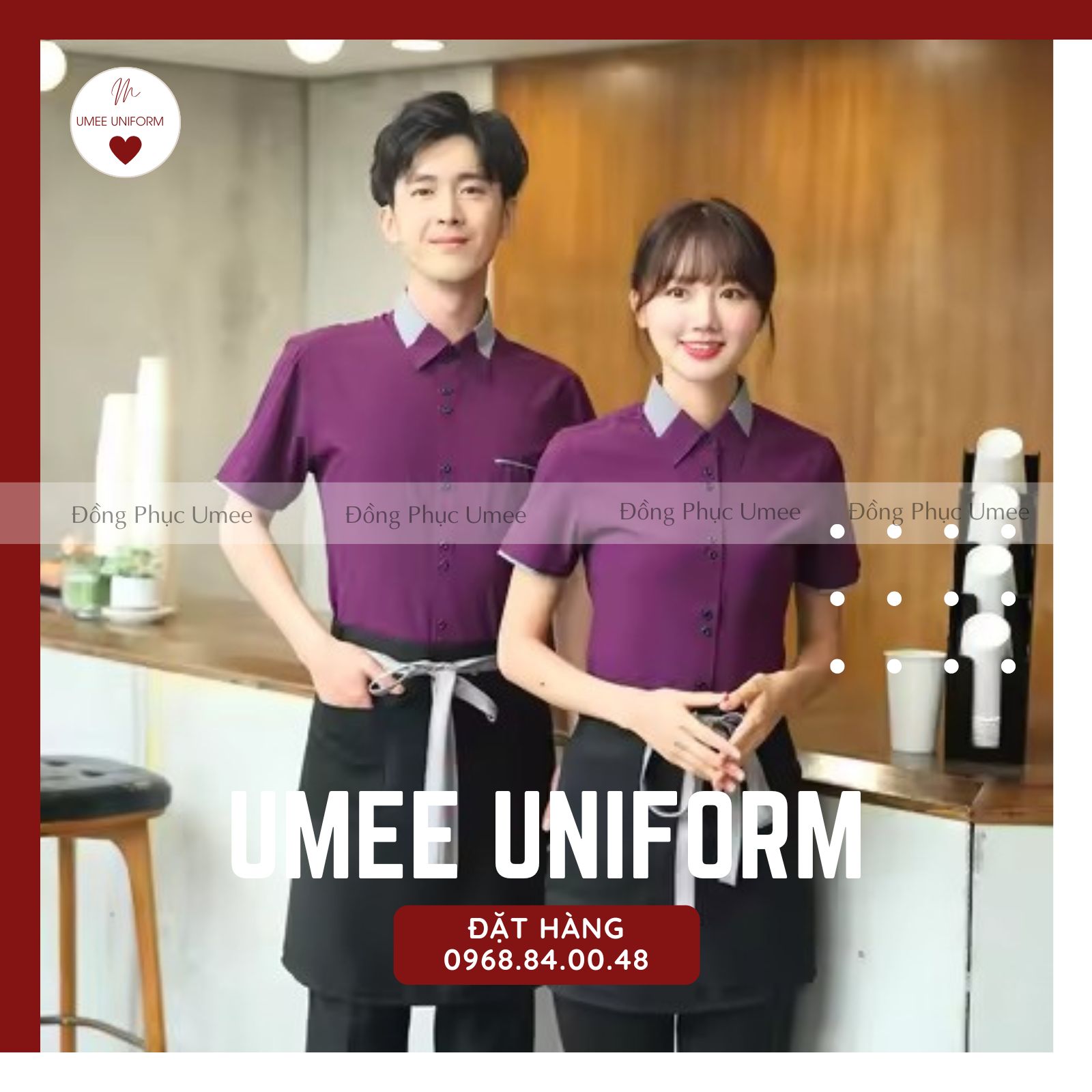 Đồng phục Coffee mẫu 04